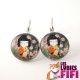 Boucle d’oreille chat : duo de chats Brunsperger