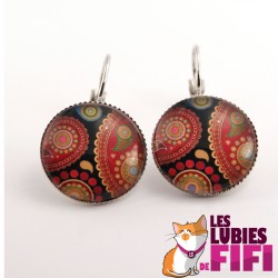 Boucles d'oreille hindou : hindou paisley 1.5.1
