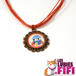 Collier : zèbre