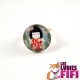 Bague kokeshi  : washi n°02