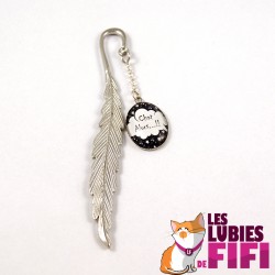 Marque-page chat : chat alors