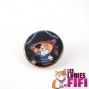 Badge chat : le chat pirate
