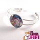 Bracelet chat : chat multicolore Brunsperger