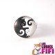 Bague chat : duo de chats