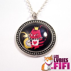 Collier chat : Noisette le chat in Wonderland