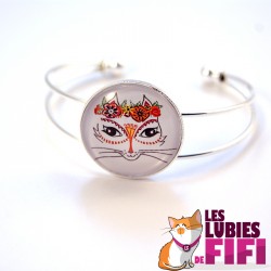 Bracelet chat : la mexicaine