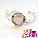 Bracelet chat : le chat liberty et sa couronne