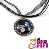Collier chat : Noisette Batman