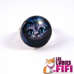 Bague chat : chat cheshire