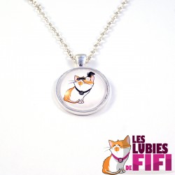 Collier chat : Fifi la Mistinguette