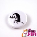 Badge chat : chat noir APCLO