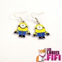 Boucles d'oreille : Stuart le Minion