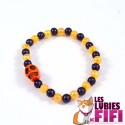 Bracelet : skull orange