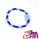Bracelet ourson bleu