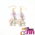 Boucles d'oreille Panpan