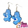 Boucles d’oreilles Bisounours Grognon
