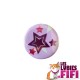 Badge étoile scintillante