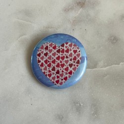 Badge : Cœur Multicoeurs