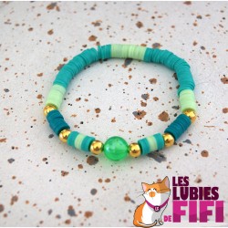Bracelet Plumeria Sunset