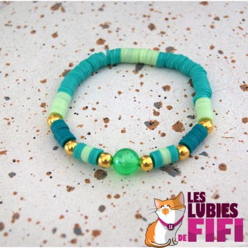 Bracelet Plumeria Sunset