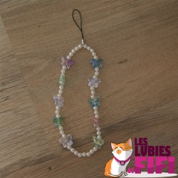 Bijou de téléphone ou bijou de sac Océan de Cœurs 