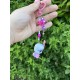 Porte clé Pet Shop chat Rose 