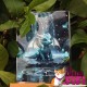Marque page dragon Nevalis – carte énergétique de glace (7,5 × 10 cm)