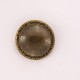 Broche personnalisée ronde bronze n°02